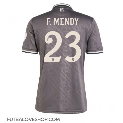 Dres Real Madrid Ferland Mendy #23 Tretina 2024-25 Krátky Rukáv